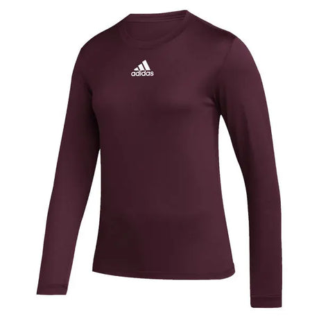 adidas Women's Long Sleeve Pregame BOS Tee Adidas