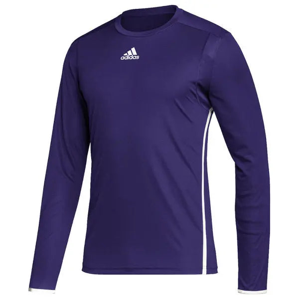 Adidas Men s Team Issue Long Sleeve Jersey Black White 2XL