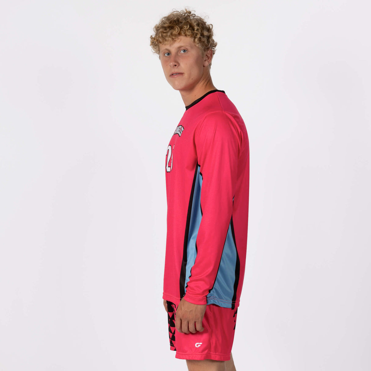CustomFuze Men's Sublimated Long Sleeve Volleyball Jersey