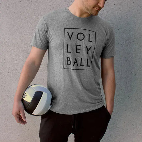 Volleyball Stacked Graphic T-Shirt S&S Activewear
