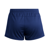 adidas Women's Three Stripe Short - 3" Inseam navy back