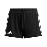 adidas Women's Three Stripe Short - 3" Inseam black