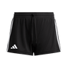 adidas Women's Three Stripe Short - 3" Inseam black