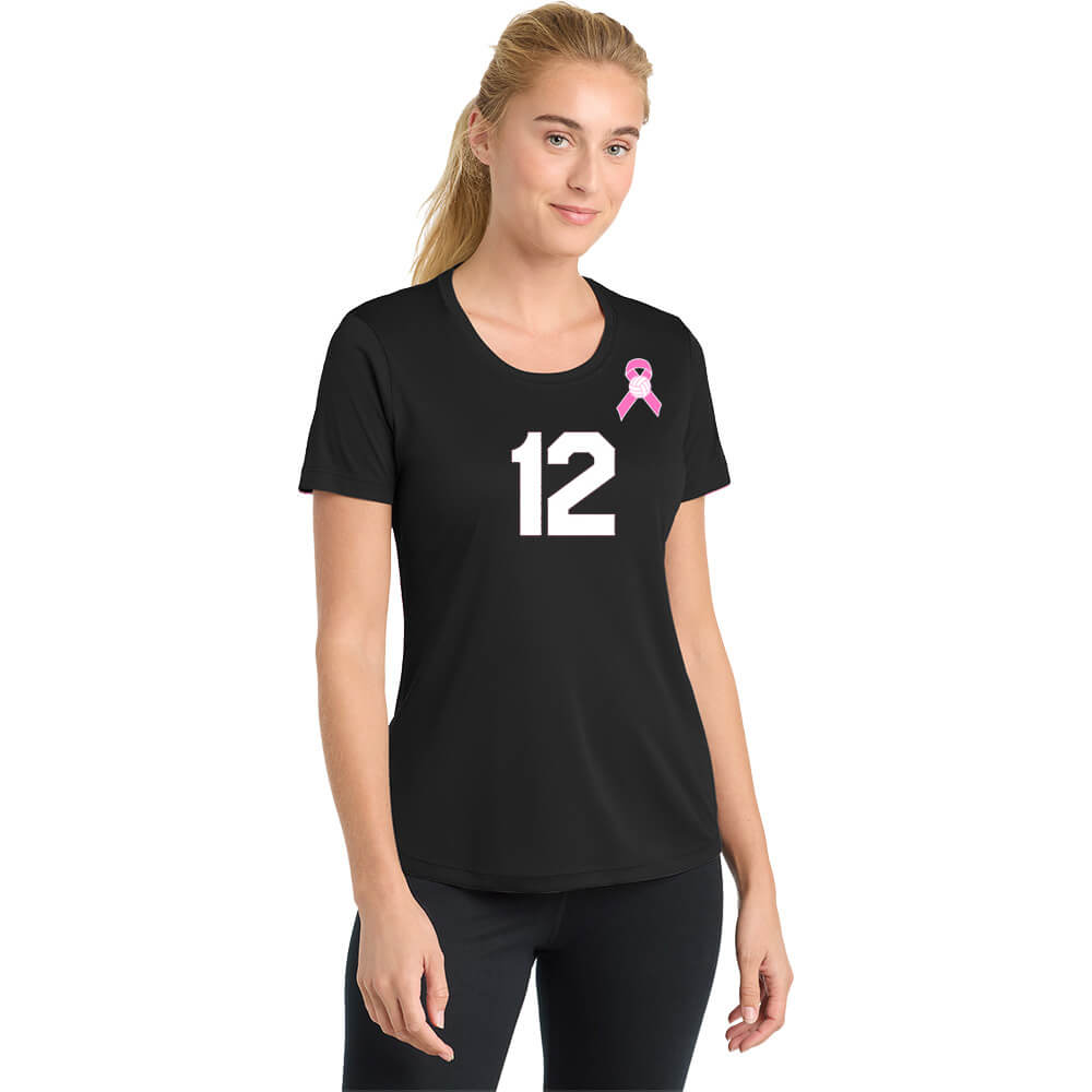 Sport-Tek Ladies Pink Ribbon Jersey