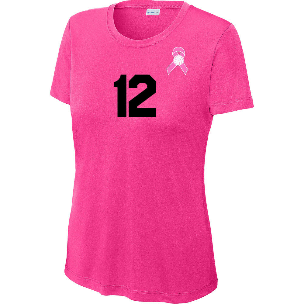Sport-Tek Ladies Pink Ribbon Jersey