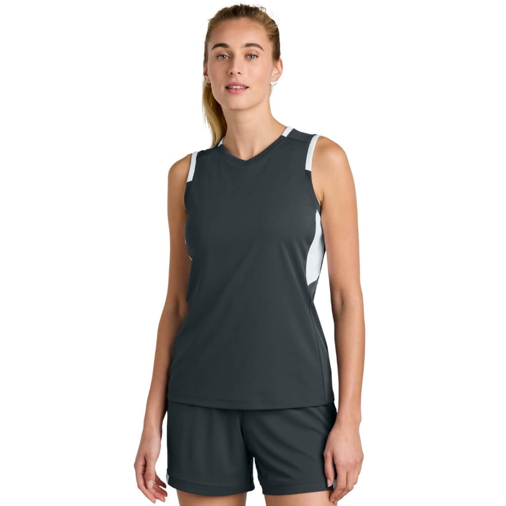 Sport-Tek Women's Club Sleeveless Volleyball Jersey