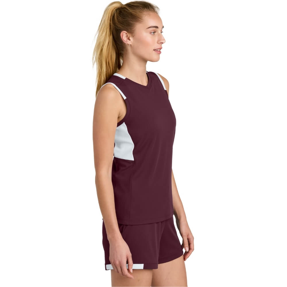 Sport-Tek Women's Club Sleeveless Volleyball Jersey
