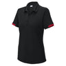 Sport-Tek Women's Club Colorblock Polo