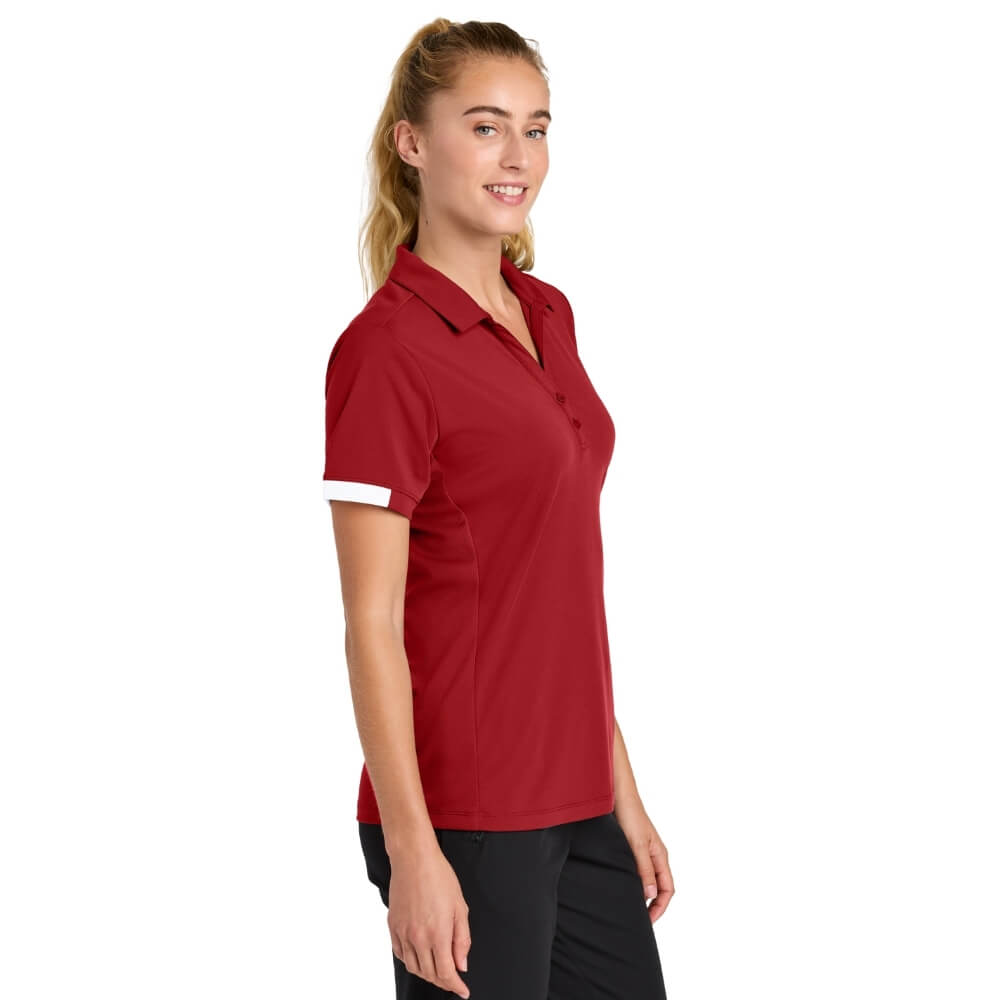Sport-Tek Women's Club Colorblock Polo