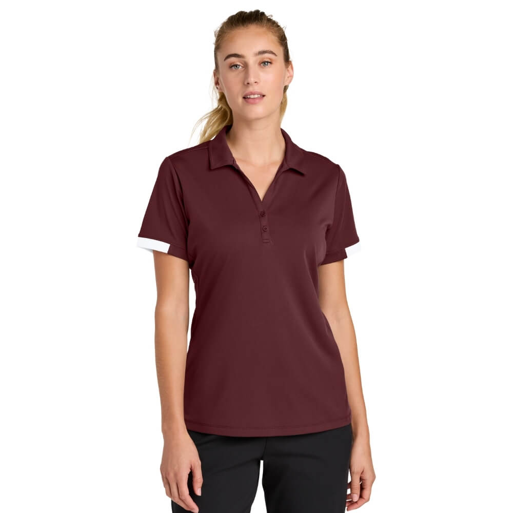 Sport-Tek Women's Club Colorblock Polo