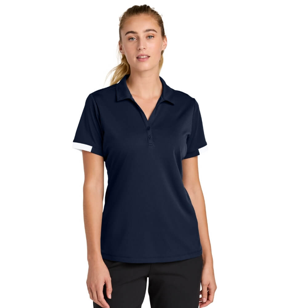 Sport-Tek Women's Club Colorblock Polo