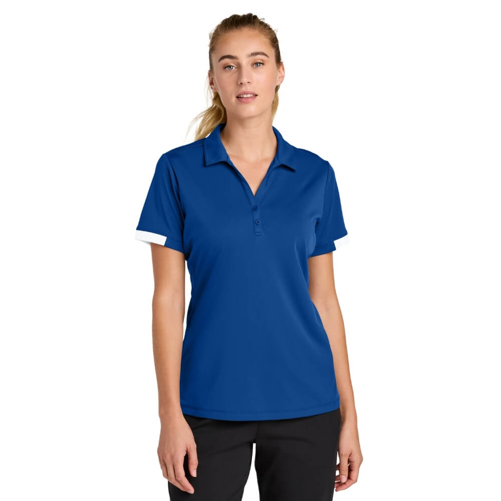 Sport-Tek Women's Club Colorblock Polo