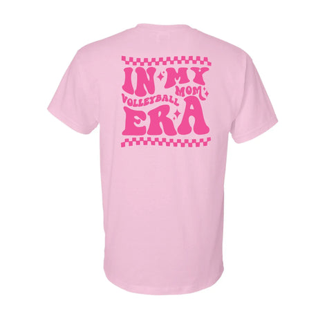 Volleyball Mom Era T-Shirt - Pink S&S Activewear