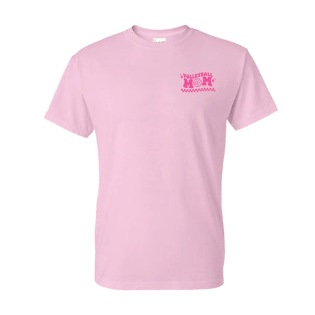 Volleyball Mom Era T-Shirt - Pink S&S Activewear