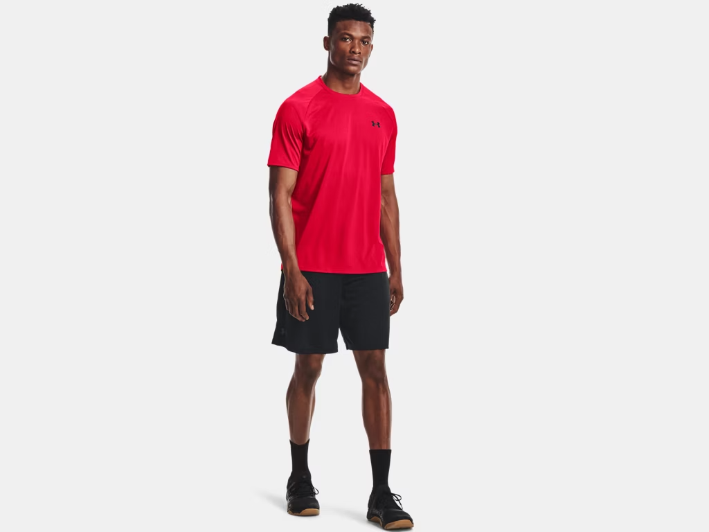 Men's UA Tech Mesh Short - 9" Inseam Black - 4