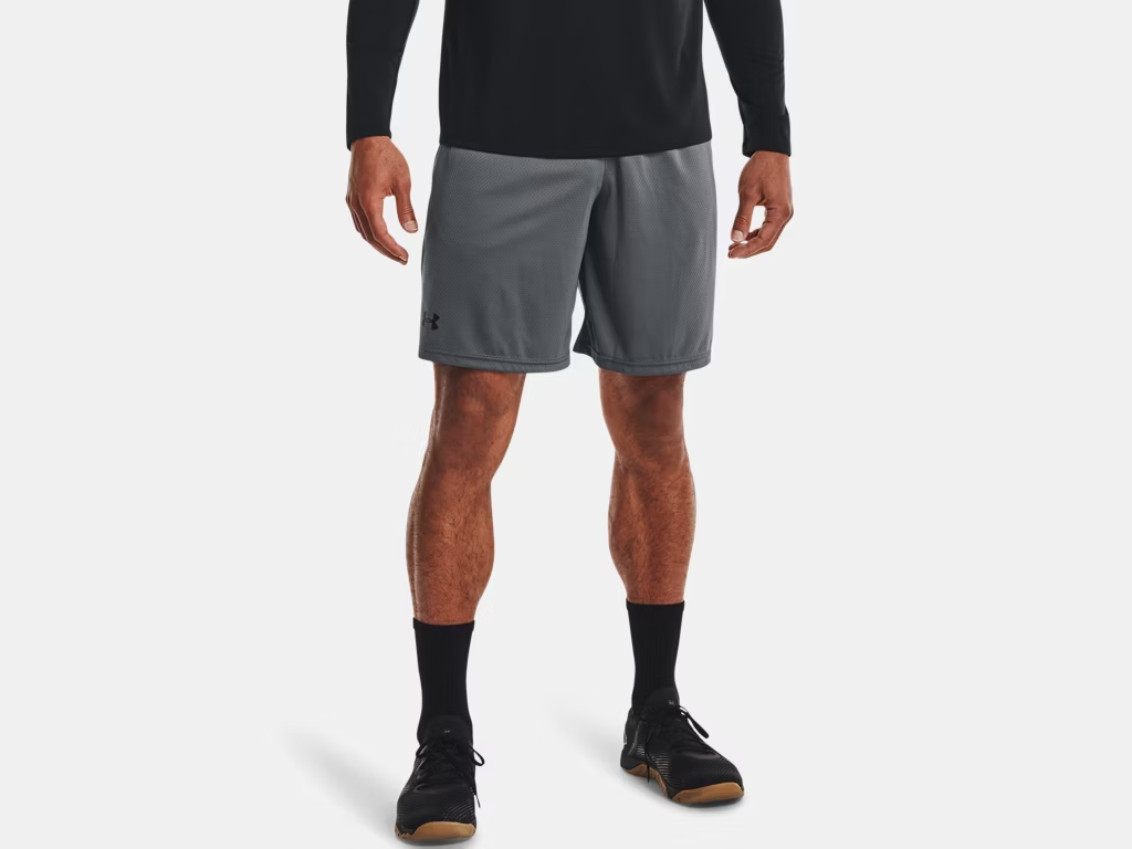 Men's UA Tech Mesh Short - 9" Inseam Pitch Gray - 5