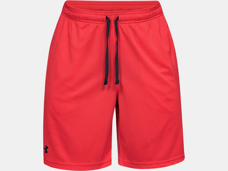 Men's UA Tech Mesh Short - 9" Inseam Red - 1