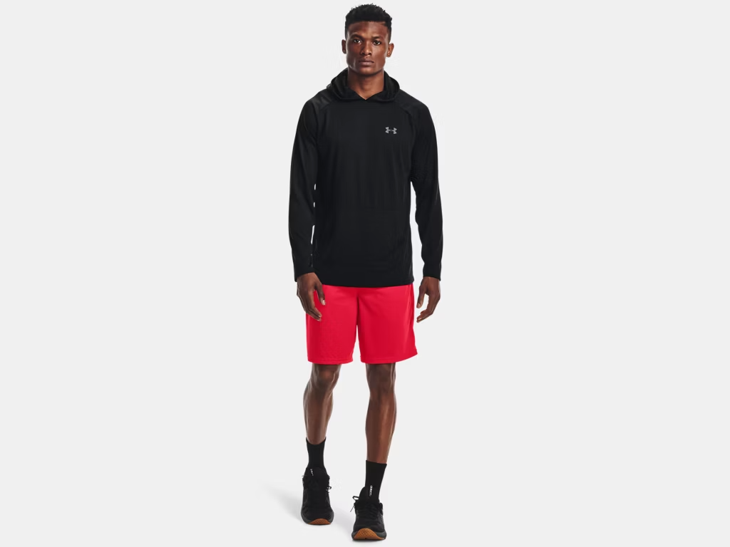 Men's UA Tech Mesh Short - 9" Inseam Red - 4
