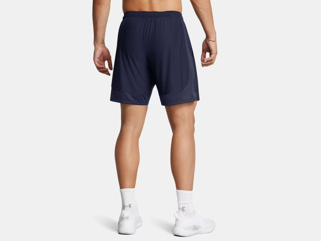 Men's UA Tech Vent Shorts - 7'' inseam Midnight Navy - 5