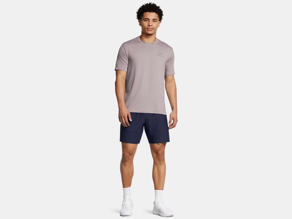 Men's UA Tech Vent Shorts - 7'' inseam Midnight Navy - 6