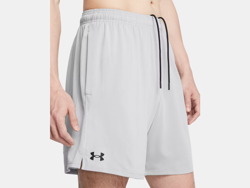 Men's UA Tech Vent Shorts - 7'' inseam Mod Gray - 3