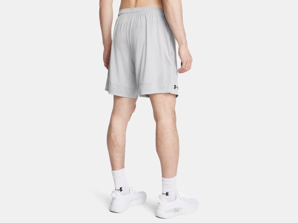 Men's UA Tech Vent Shorts - 7'' inseam Mod Gray - 5
