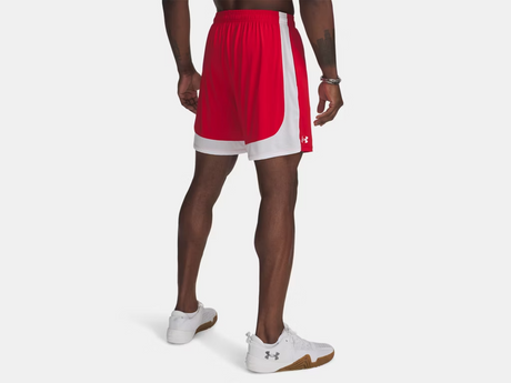 Men's UA Tech Vent Shorts - 7'' inseam Red - 2