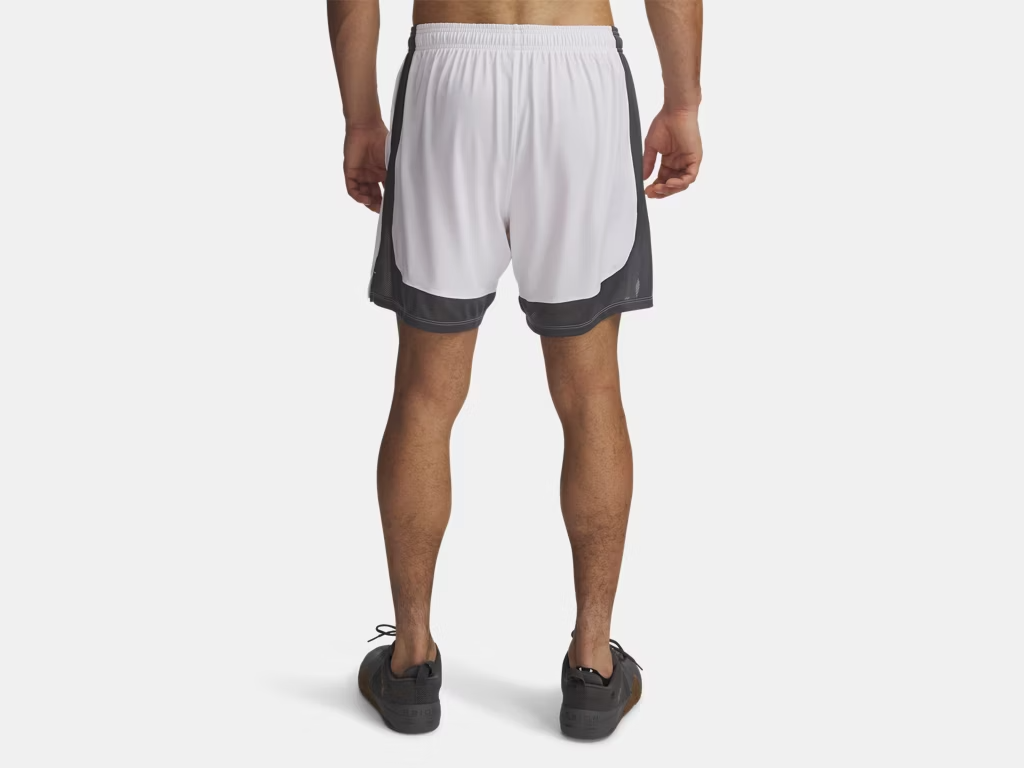 Men's UA Tech Vent Shorts - 7'' inseam White - 2