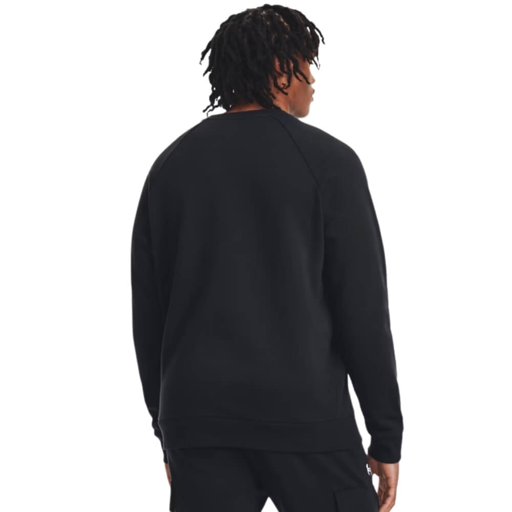 Men's Under Armour Rival Fleece Crew Black - 2