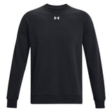 Men's Under Armour Rival Fleece Crew Black - 5