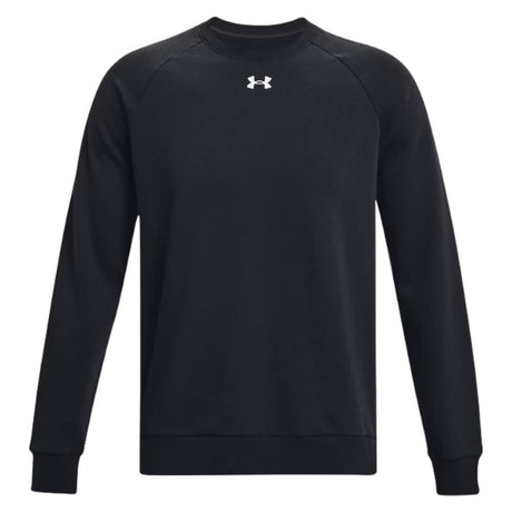 Men's Under Armour Rival Fleece Crew Black - 5