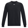 Men's Under Armour Rival Fleece Crew Black - 5