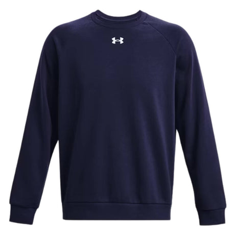 Men's Under Armour Rival Fleece Crew Navy - 5