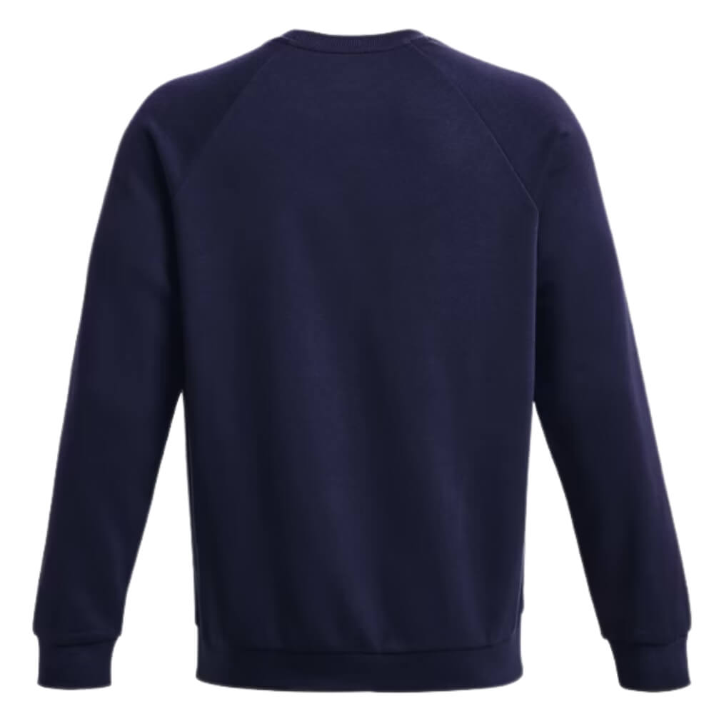 Men's Under Armour Rival Fleece Crew Navy - 6