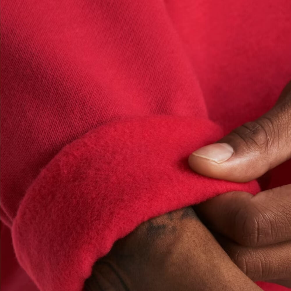 Men's Under Armour Rival Fleece Crew Red - 3