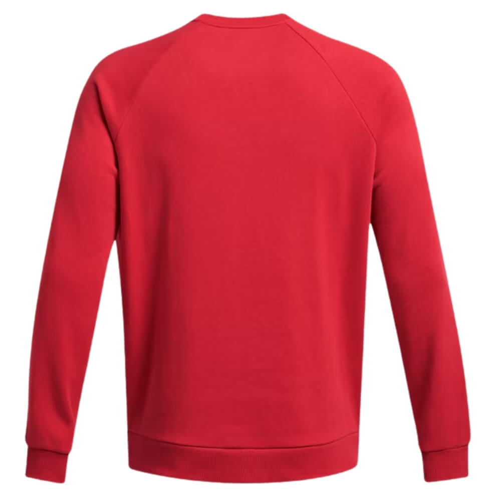 Men's Under Armour Rival Fleece Crew Red - 5