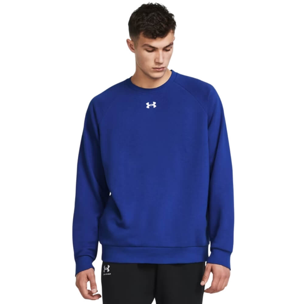 Men's Under Armour Rival Fleece Crew Royal - 1
