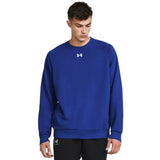 Men's Under Armour Rival Fleece Crew Royal - 1