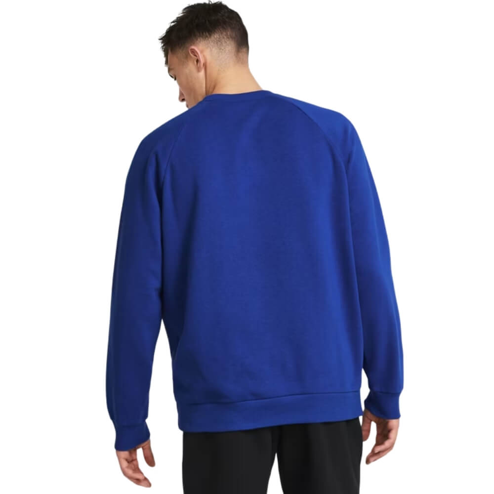 Men's Under Armour Rival Fleece Crew Royal - 2