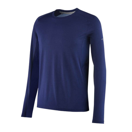 Mizuno Men's Performance Long  Sleeve Warm-Up Navy-1
