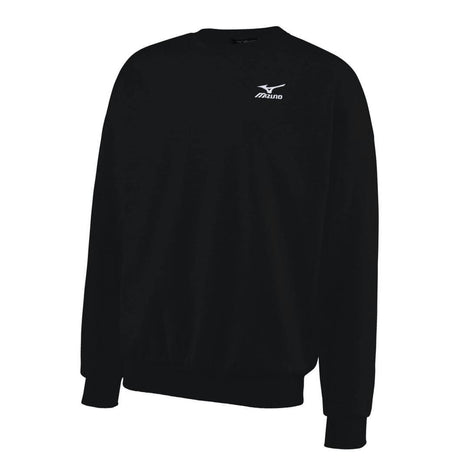 Mizuno Men's Varsity Crew Heathered Black