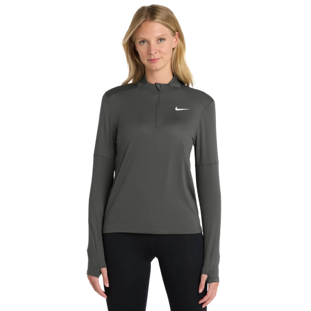 Nike Women's Dri-Fit Element Zip Top | All Volleyball