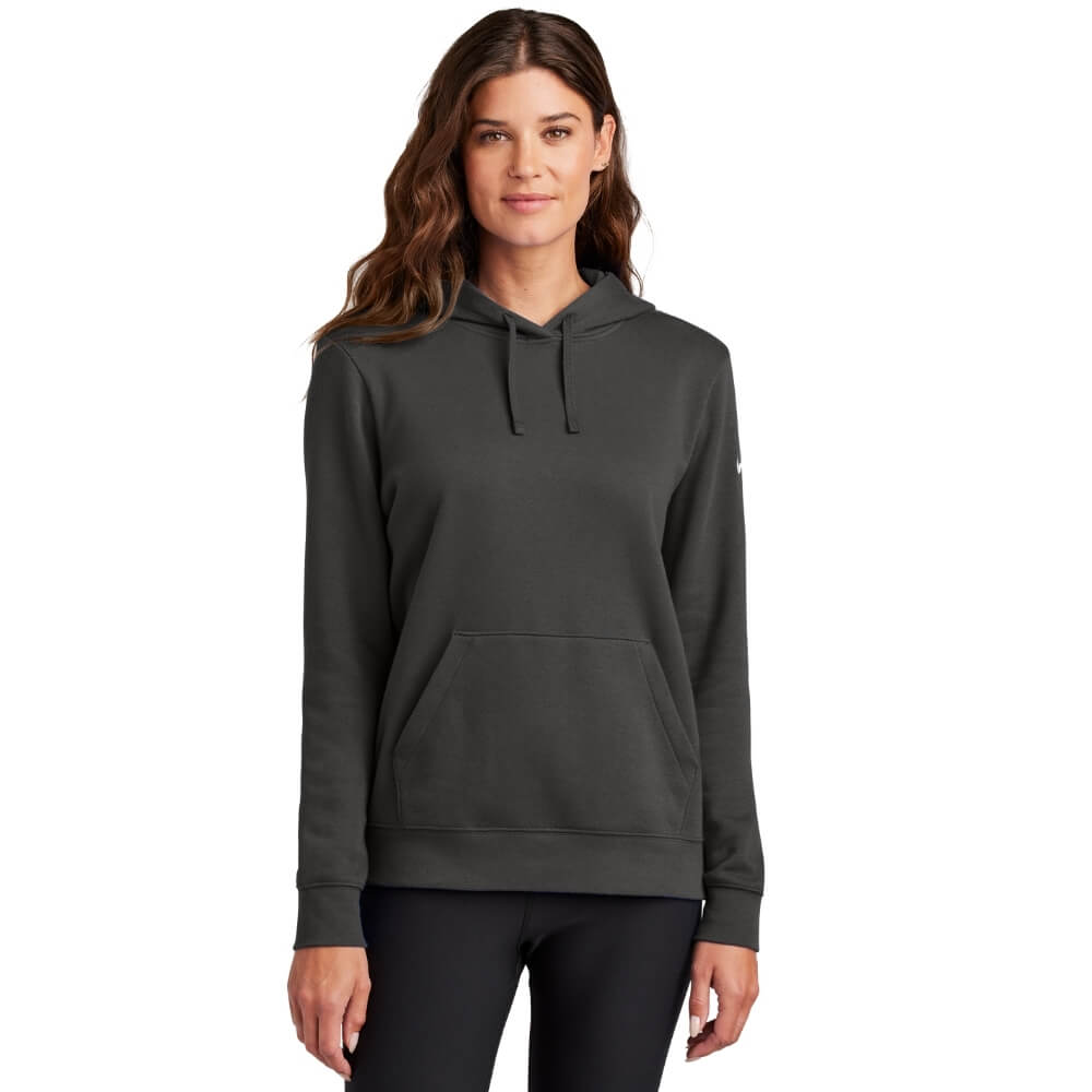 Nike Women's Club Fleece Sleeve Swoosh Hoodie