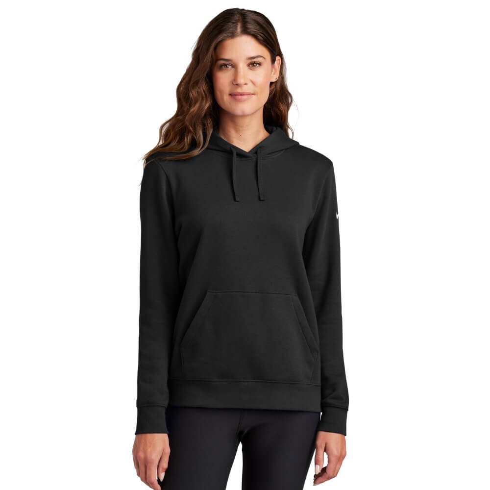 Nike Women's Club Fleece Sleeve Swoosh Hoodie