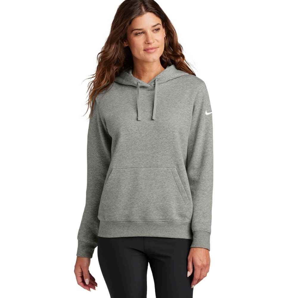Nike Women's Club Fleece Sleeve Swoosh Hoodie