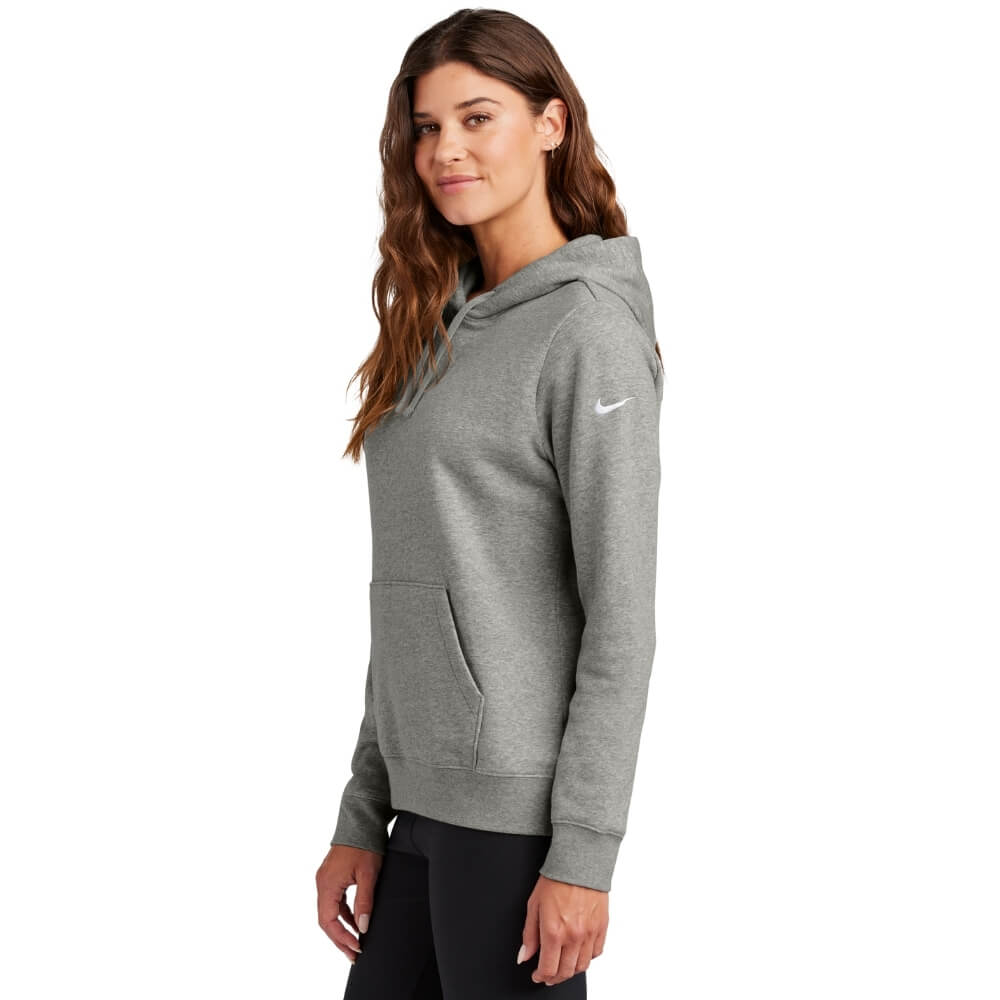 Nike Women's Club Fleece Sleeve Swoosh Hoodie