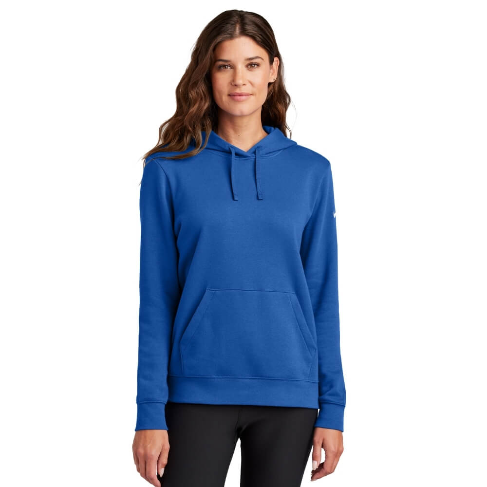 Nike Women's Club Fleece Sleeve Swoosh Hoodie