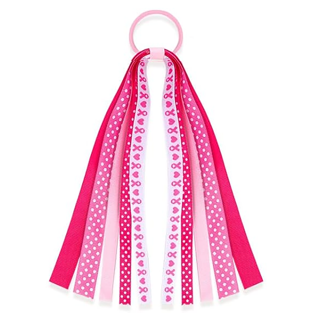 Pink Ribbon Hair Streamer
