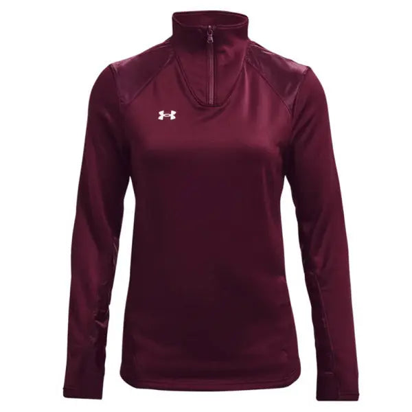 Under Armour Women's Command 1/4 Zip Warm Up Jacket - All