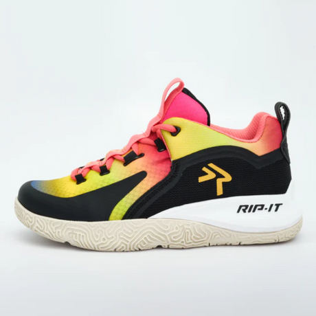 RIP-IT Womens Kaylei Volleyball Shoe Black Pink Yellow - 2
